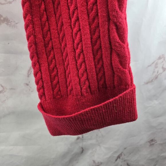 SNDYS Sweater Womens XXL 2X Red Jumper Wide Balloon Oversized Revolve - Picture 4 of 12